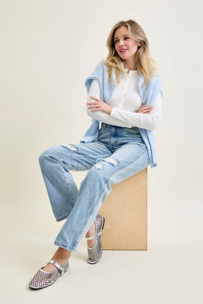 Laurel High Rise Rigid Magic 90's Straight Jeans