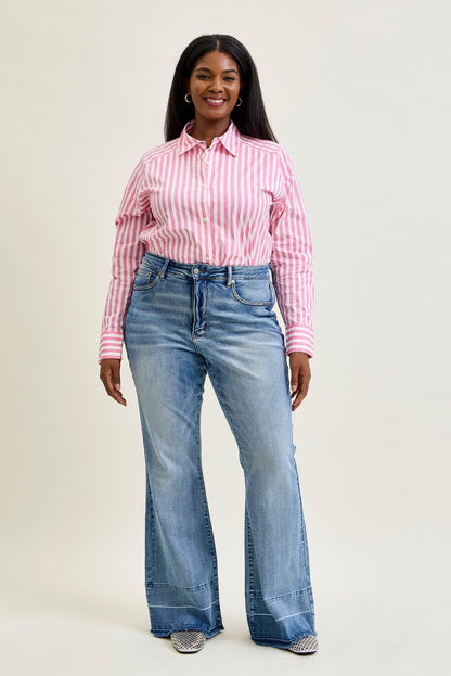 Giselle Tummy Control Release Hem Flare - PLUS