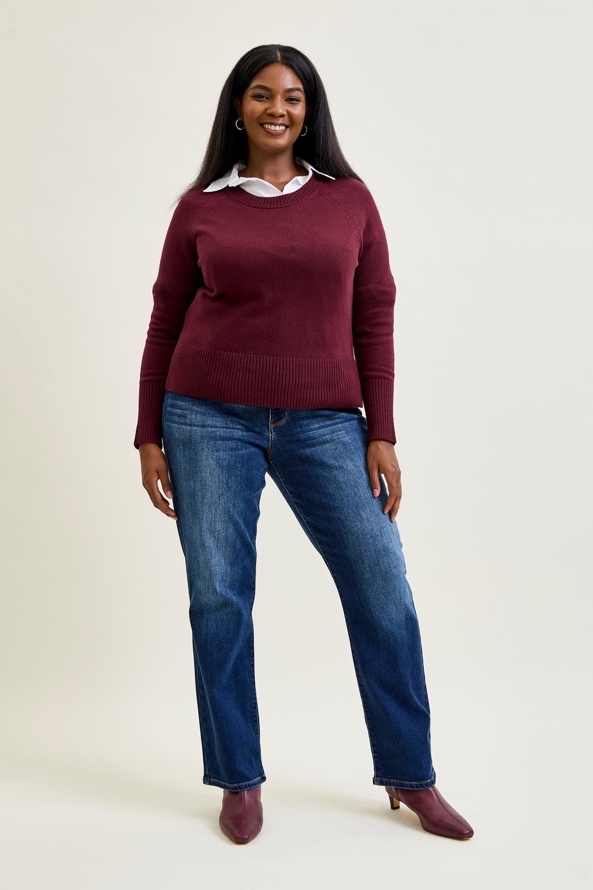 Tracy Vintage Wash ThermaDENIM Straight Fit - PLUS