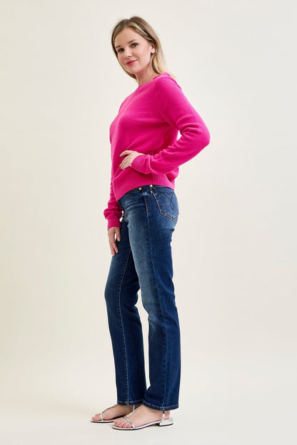 Tracy Vintage Wash ThermaDENIM Straight Fit