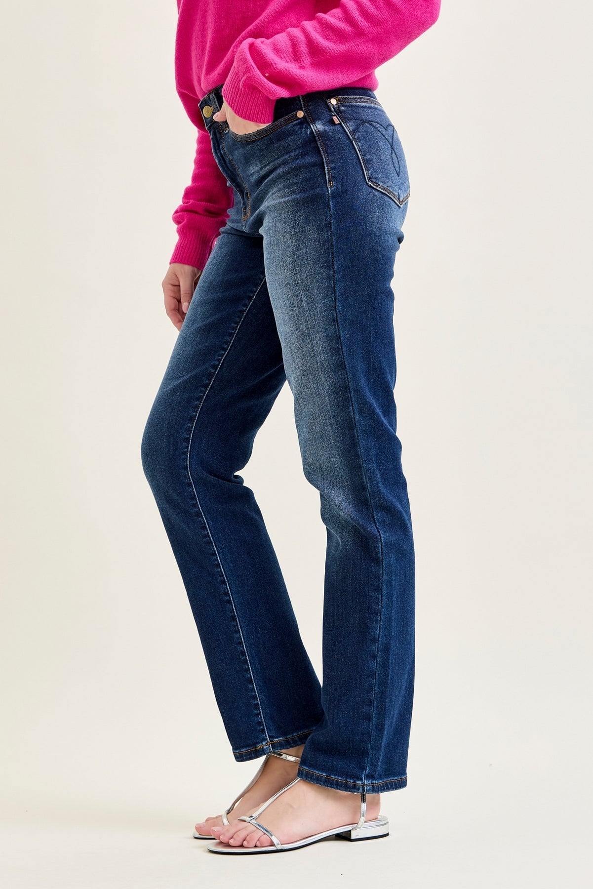 Tracy Vintage Wash ThermaDENIM Straight Fit