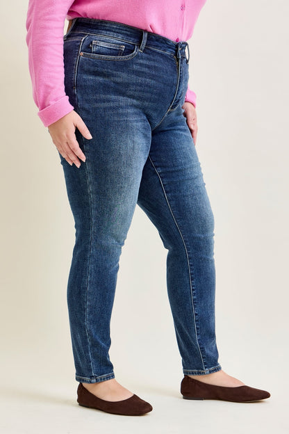 Jennifer Mid Rise ThermaDENIM Skinny Jeans Plus