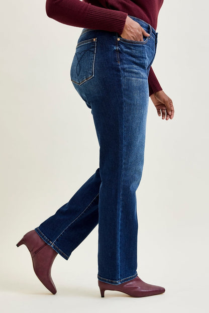 Tracy Vintage Wash ThermaDENIM Straight Fit - PLUS
