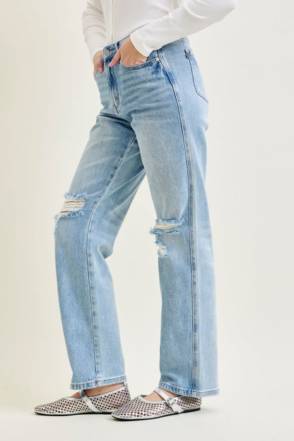 Laurel High Rise Rigid Magic 90's Straight Jeans